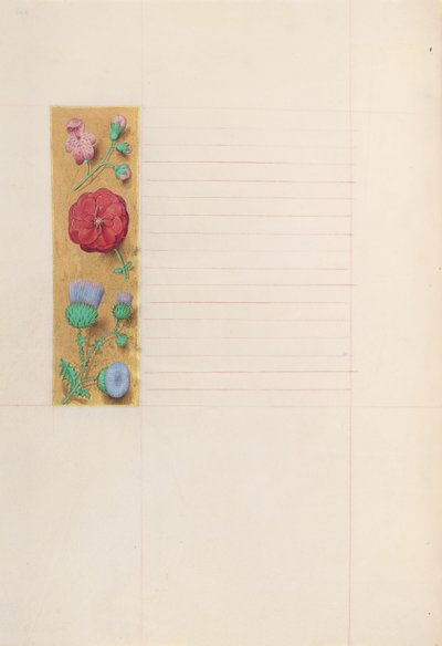 スペイン女王イザベラ女王の時間：フォル。 274v、c。 1500。 作： Master of the First Prayerbook of Maximillian
