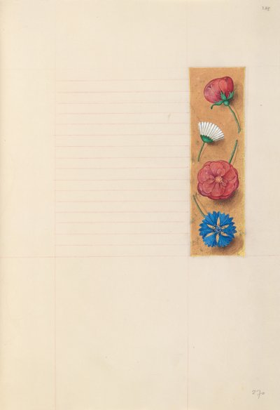 女王イザベラカトリック、スペイン女王の時間：フォル。 275r、c。 1500。 作： Master of the First Prayerbook of Maximillian