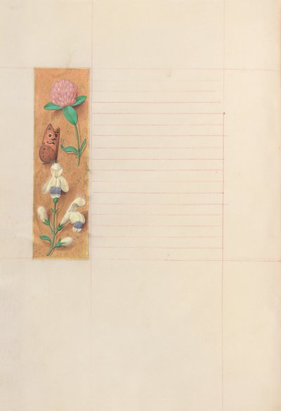 スペイン女王イザベラ女王の時間：フォル。 276v、c。 1500。 作： Master of the First Prayerbook of Maximillian