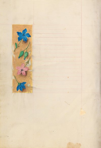 スペイン女王イザベラ女王の時間：フォル。 279v、c。 1500。 作： Master of the First Prayerbook of Maximillian