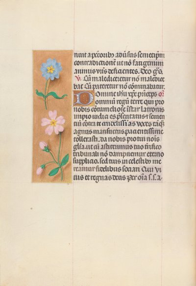 女王イザベラカトリック、スペイン女王の時間：フォル。 62v、c。 1500。 作： Master of the First Prayerbook of Maximillian