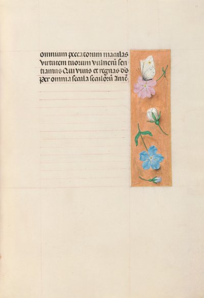 女王イザベラカトリック、スペイン女王の時間：フォル。 68r、c。 1500。 作： Master of the First Prayerbook of Maximillian