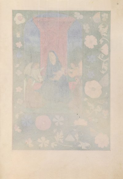 スペイン女王イザベラの時間：  フォル80r 作： Master of the First Prayerbook of Maximillian