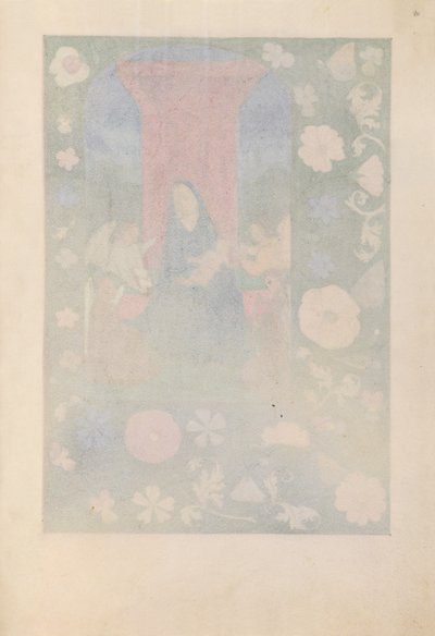 女王イザベラカトリック、スペイン女王の時間：フォル。 80r、c。 1500。 作： Master of the First Prayerbook of Maximillian