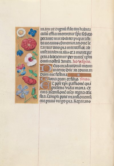 女王イザベラカトリック、スペイン女王の時間：フォル。 84v、c。 1500。 作： Master of the First Prayerbook of Maximillian
