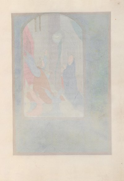 女王イザベラカトリック、スペイン女王の時間：フォル。 97r、c。 1500。 作： Master of the First Prayerbook of Maximillian