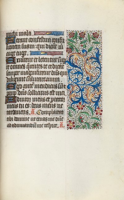 時祷書（ルーアン使用）：フォール127r 作： Master of the Geneva Latini