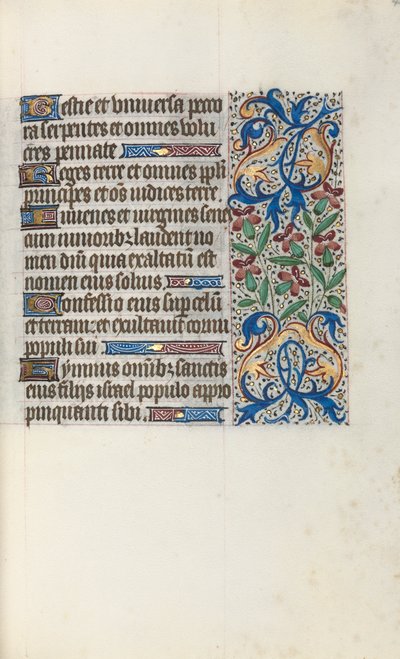 ルーアンの時間利用図書c。 1470。 作： ジュネーヴ・ラティーニのマスター