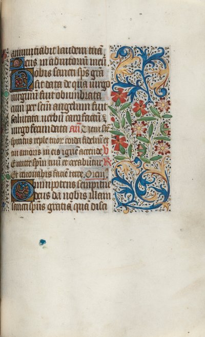 ルーアンの時間使用法：fol。 100r、c。 1470。 作： Master of the Geneva Latini