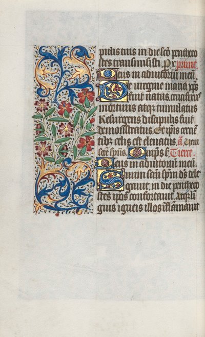 ルーアンの時間使用法：fol。 100v、c。 1470。 作： Master of the Geneva Latini