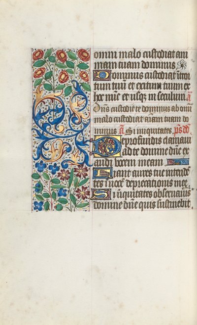 ルーアンの時間使用法：fol。 105v、c。 1470。 作： Master of the Geneva Latini