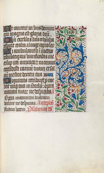 ルーアンの時間使用法：fol。 107r、c。 1470。 作： Master of the Geneva Latini