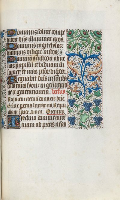 ルーアンの時間使用法：fol。 109r、c。 1470。 作： Master of the Geneva Latini
