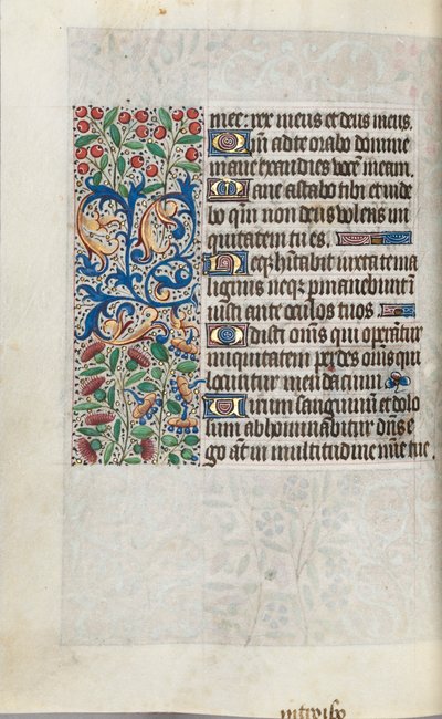 ルーアンの時間使用法：fol。 110v、c。 1470。 作： Master of the Geneva Latini