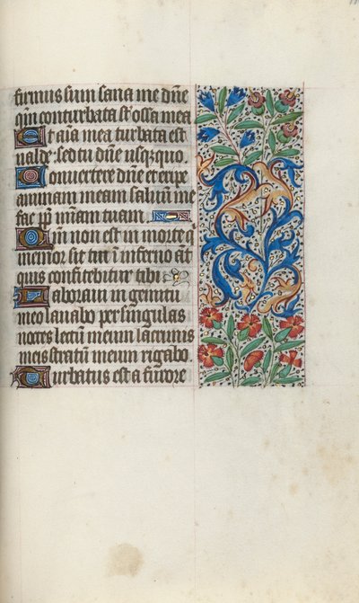 ルーアンの時間使用法：fol。 112r、c。 1470。 作： ジュネーヴ・ラティーニのマスター