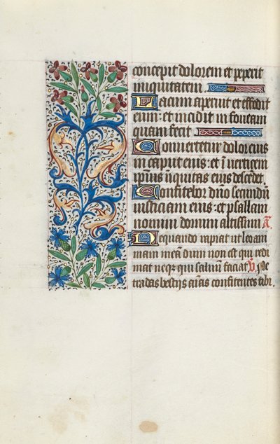 ルーアンの時間使用法：fol。 114v、c。 1470。 作： Master of the Geneva Latini