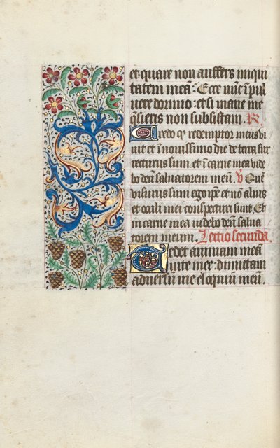 ルーアンの時間使用法：fol。 115v、c。 1470。 作： Master of the Geneva Latini