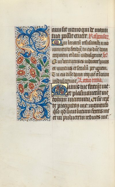 ルーアンの時間使用法：fol。 116v、c。 1470。 作： Master of the Geneva Latini