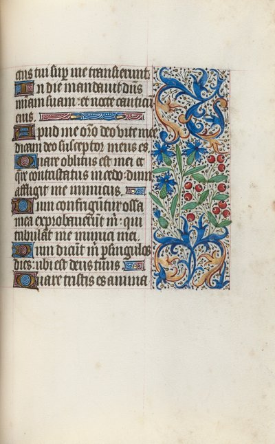 ルーアンの時間使用法：fol。 130r、c。 1470。 作： ジュネーヴ・ラティーニのマスター