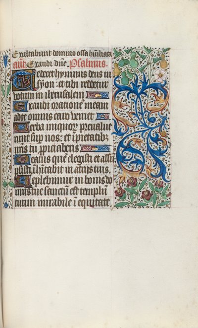 ルーアンの時間使用法：fol。 136r、c。 1470。 作： Master of the Geneva Latini