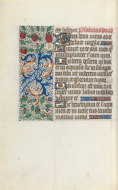 ルーアンの時間使用法：fol。 137v、c。 1470。 作： Master of the Geneva Latini