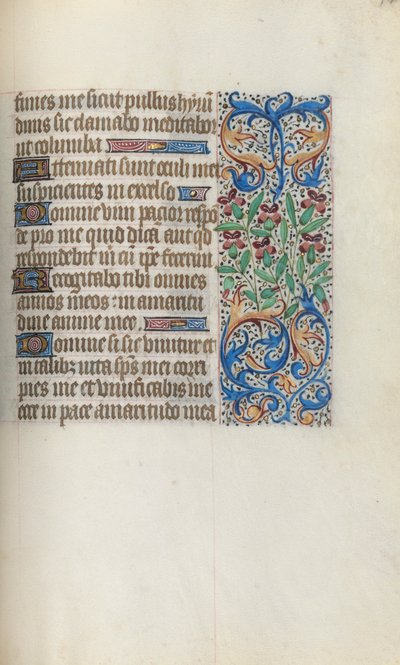 時間の本 Rouen の使用: fol. 140r、c。 1470年。 作： ジュネーヴ・ラティーニのマスター