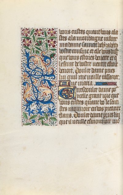 ルーアンの時間使用法：fol。 147v、c。 1470。 作： Master of the Geneva Latini