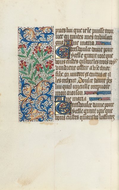 ルーアンの時間使用法：fol。 148v、c。 1470。 作： Master of the Geneva Latini