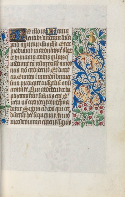 ルーアンの時間使用法：fol。 18r、c。 1470。 作： Master of the Geneva Latini