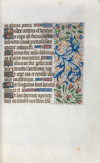 ルーアンの時間使用法：fol。 38v、c。 1470。 作： Master of the Geneva Latini