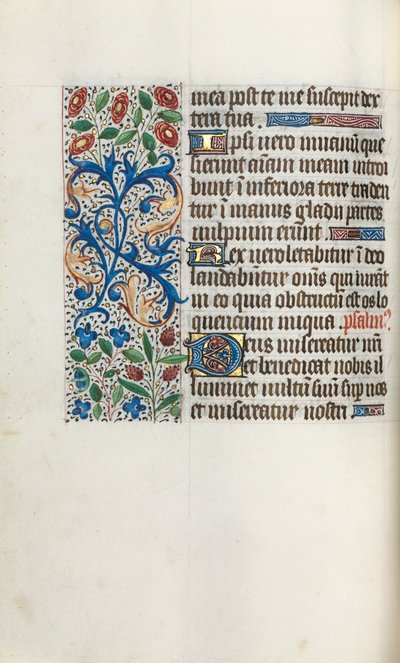 ルーアンの時間使用法：fol。 40v、c。 1470。 作： Master of the Geneva Latini