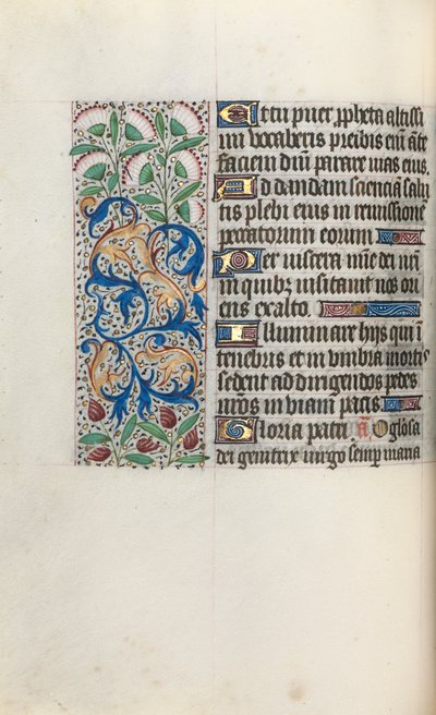ルーアンの時間使用法：fol。 48v、c。 1470。 作： Master of the Geneva Latini