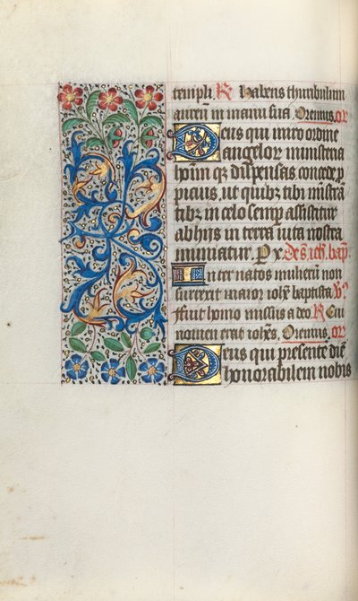 ルーアンの時間使用法：fol。 50v、c。 1470。 作： Master of the Geneva Latini