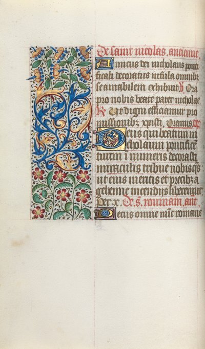 ルーアンの時間使用法：fol。 52v、c。 1470。 作： Master of the Geneva Latini