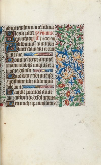 ルーアンの時間使用法：fol。 61r、c。 1470。 作： Master of the Geneva Latini