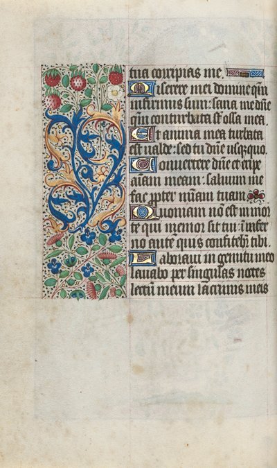 ルーアンの時間使用法：fol。 80v、c。 1470。 作： Master of the Geneva Latini