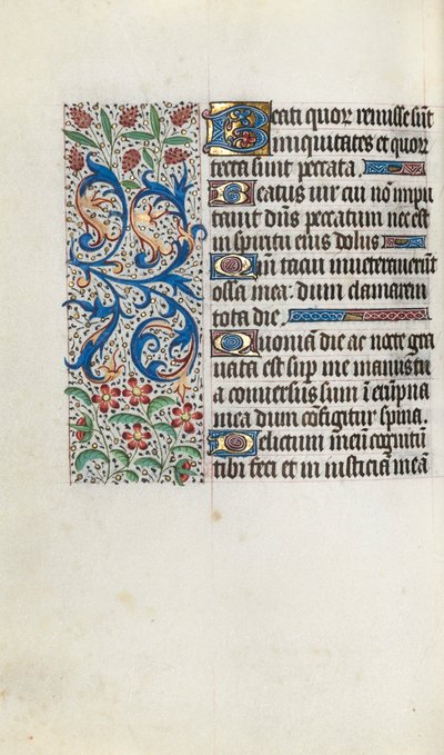 ルーアンの時間使用法：fol。 81v、c。 1470。 作： Master of the Geneva Latini
