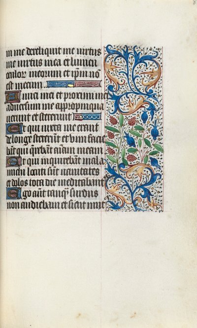 ルーアンの時間使用法：fol。 84r、c。 1470。 作： Master of the Geneva Latini