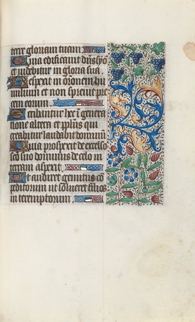 ルーアンの時間使用法：fol。 89r、c。 1470。 作： Master of the Geneva Latini