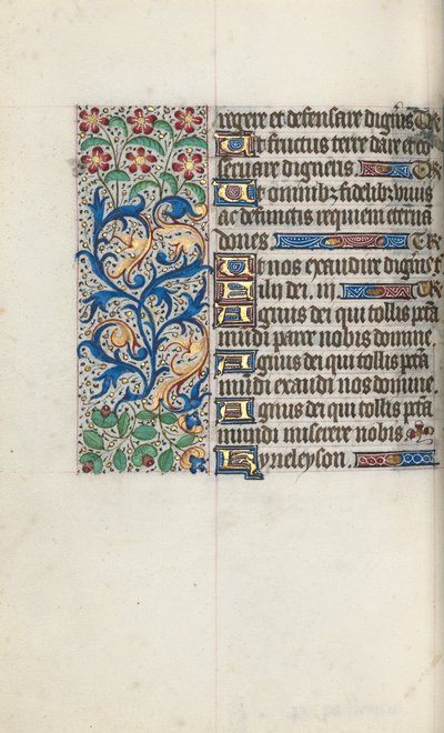 ルーアンの時間使用法：fol。 95v、c。 1470。 作： Master of the Geneva Latini