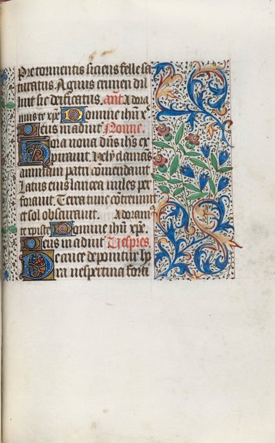 ルーアンの時間使用法：fol。 98r、c。 1470。 作： Master of the Geneva Latini