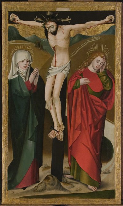 はりつけ 作： Master of the Hanover Marktkirche Altar