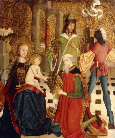 賢者の礼拝 作： Master of the High Altar of