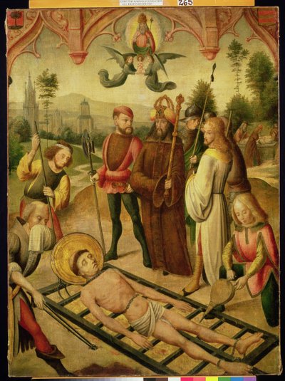 聖ローレンスの殉教 作： Master of the Legend of St. Ursula