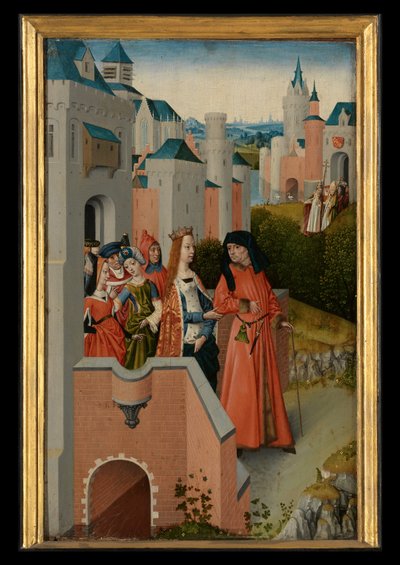 Paneeli Pyhän Ursulan legendasta 作： Master of the Legend of St. Ursula