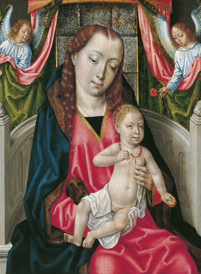 聖母子 作： Master of the Legend of St. Ursula