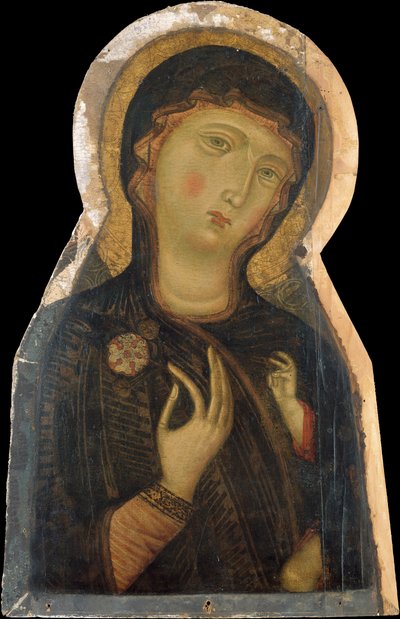 1280年頃の聖母子像 作： Master of the Magdalen