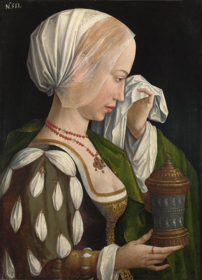 マグダレンの泣き声、c。 1525 作： Master of the Magdalen Legend,