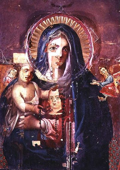 ピカソのマドンナ」1200年頃（パネル） 作： Master of the Magdalene Altarpiece