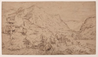 アルプスの風景 作： Master of the Mountain Landscapes